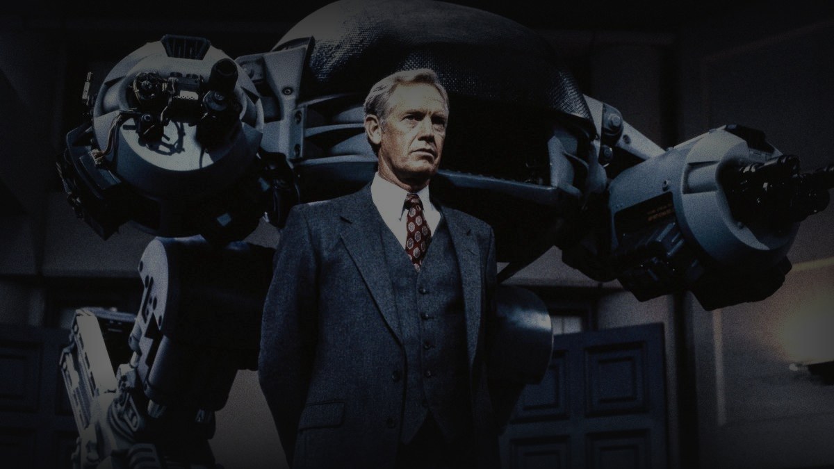 Still from RoboCop (1987) — still from RoboCop (1987), dir. Paul Verhoeven, via Letterboxd, pre-brightened 1.60